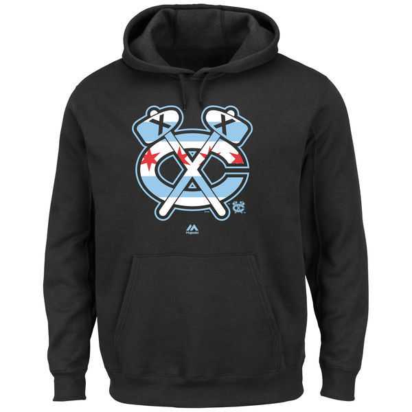 Men's Chicago Blackhawks Majestic Hometown Proud Hoodie - Black,We sell and wholesale Men's Chicago Blackhawks Majestic Hometown Proud Hoodie - Black on line form chian!